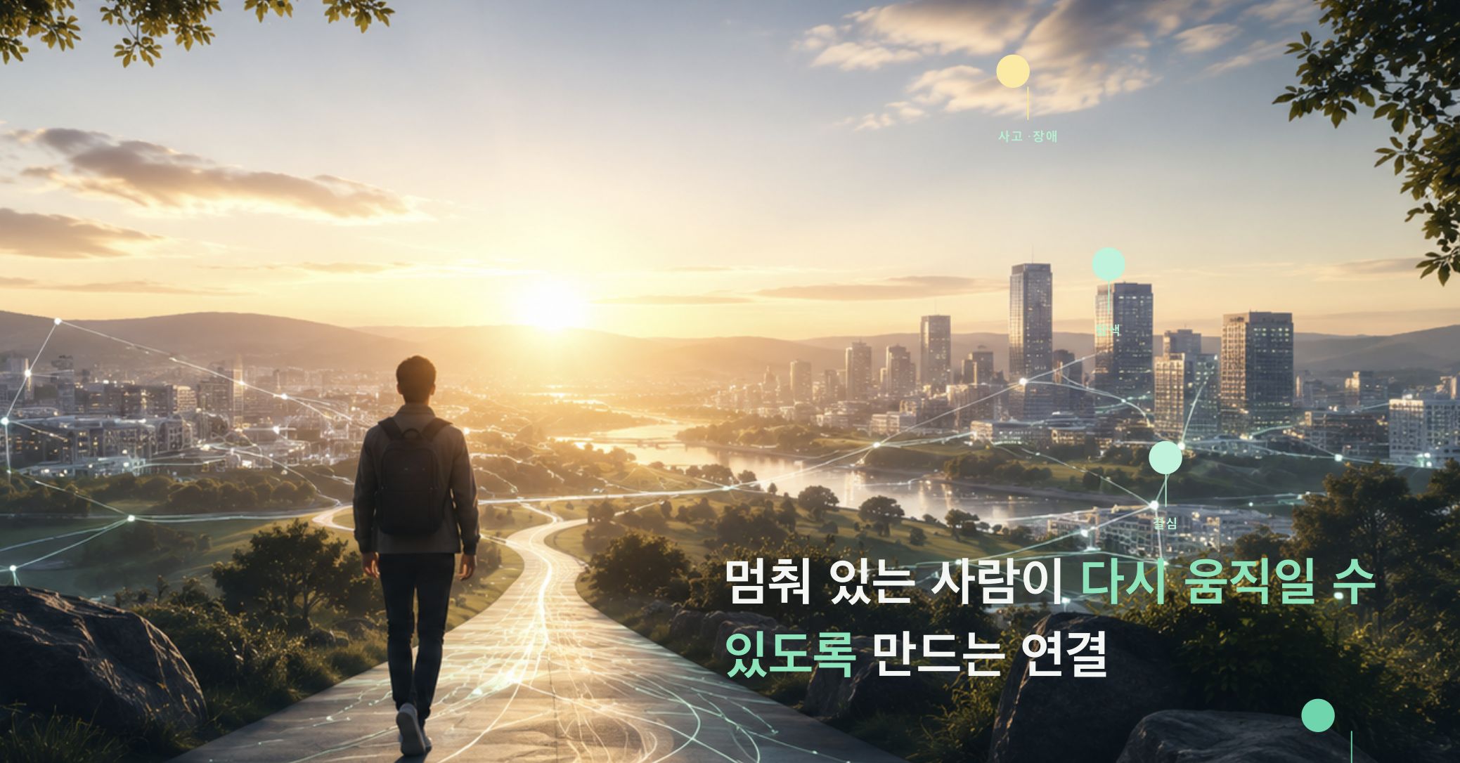 UBI-Path 연구 구상 이미지